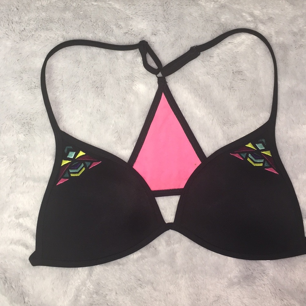 PINK bikini top